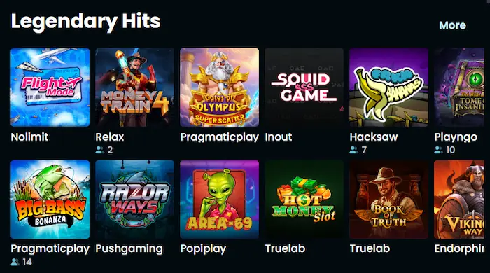 Snatch Casino games